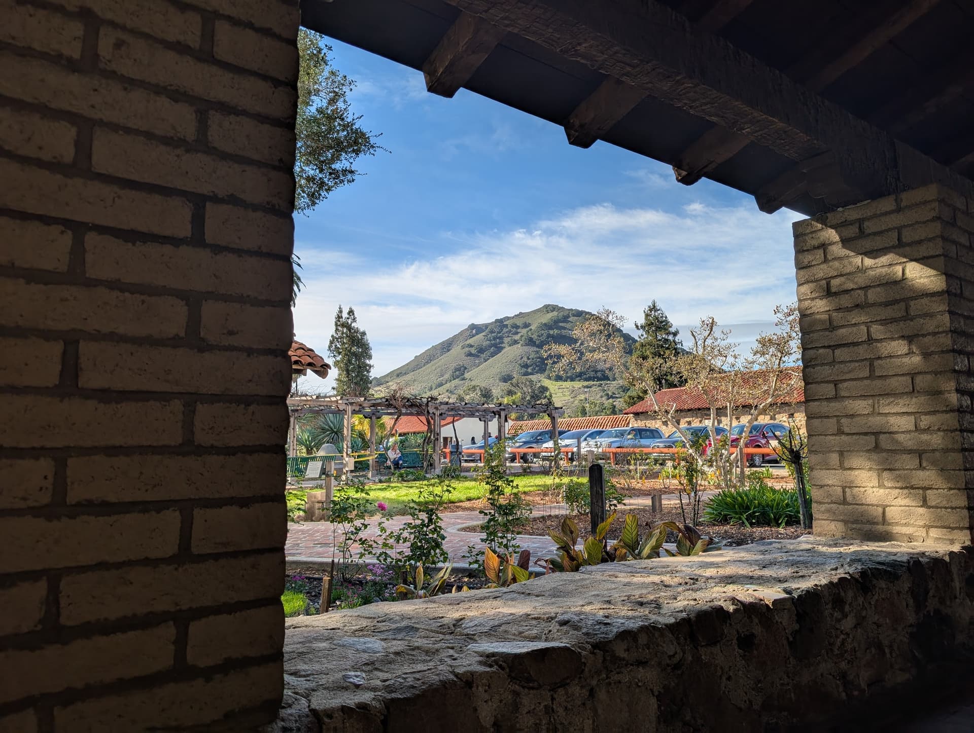 View from Mission San Luis Obispo de Tolosa